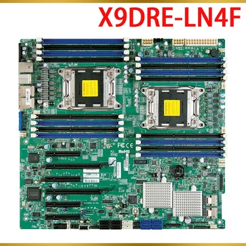 За дънна платка Supermicro сървър E5-2600 семейство ECC LGA2011 DDR3 8x SATA2 и 2x SATA3 портове X9DRE-LN4F