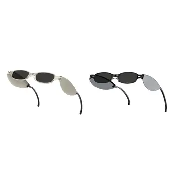 Сгъваеми слънчеви очила Трайни преносими ултралеки модни очила Слънцезащитни очила за летен къмпинг Колоездене Шофьорски партита