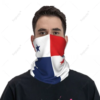 Унисекс Панама флаг Neckerchief шал врата маска за лице шалове врата топло безшевни бандана шапки колоездене туризъм