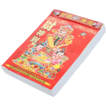 2024 Стар кралски календар Сълзлива стена Лунни подаръци Украсяват Chinoiserie декор Висящи лунни календари Китайски традиционен моден