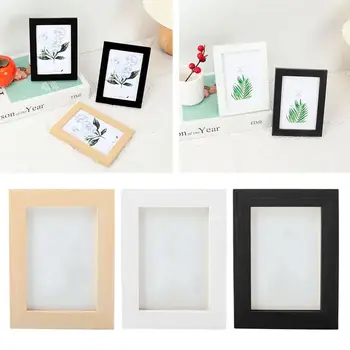 6 инчов творчески прост фото рамка дома стенен сватбена рамка таблица рамка плакат висящи картина декорация N9E2