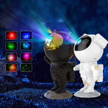 2023 Нов астронавт звезда проектор светлина за деца подарък нощна светлина галактика проектор звездно небе нощна лампа DIY играчки за момичета момчета