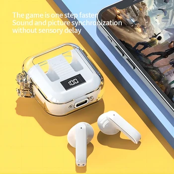 TM90 Безжични слушалки за слушалки в ушите стерео спортни слушалки шумопотискащи слушалки за смартфон компютър лаптоп