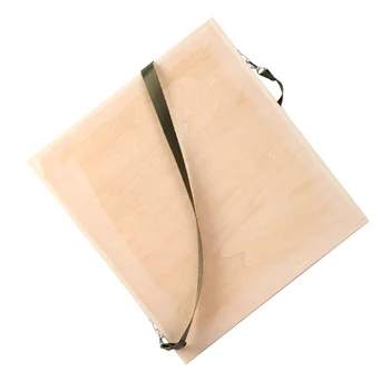 Artist Sketch Board Wood Drawing Board Portable Painting Board Sketching Board with Shoulder Strap