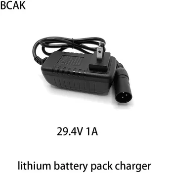 Чисто нов 24V 7P батерия Зарядно устройство за литиева батерия 29.4V1A Инструмент за зареждане на полимерни батерии