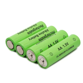 AA батерия 3800mAh 1.5V батерия Акумулаторна батерия AA 3800mAh 1.5V акумулаторна батерия за играчка Дистанционно управление безплатна доставка