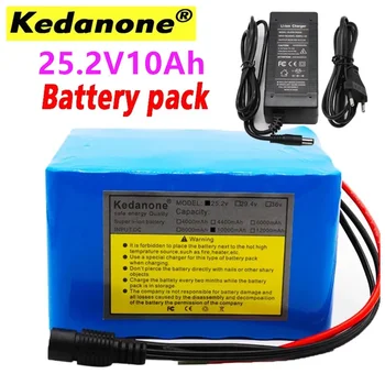 18650 6S5P литиево-йонна батерия 25.2v 10000mAh електрически мотопед / електрическа / литиево-йонна батерия + 2A зарядно устройство Нова отстъпка за магазин