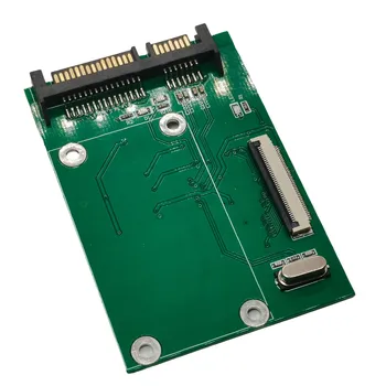 40 пинов ZIF / CE 1.8 инчов SSD / HDD към SATA мъжки адаптер конверторна платка