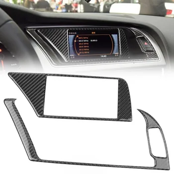 Car GPS навигатор панел тапицерия интериор рамка декорация тапицерия за Audi A4 A5 2009 2010 2011 2012 2013 2014 2015 2016