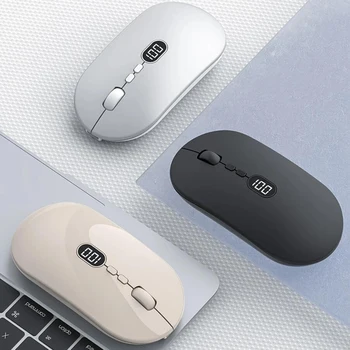 7 ключ 2400DPI USB геймърска мишка 2.4Ghz портативна безжична Bluetooth-съвместима мишка за лаптоп платформа за Macbook