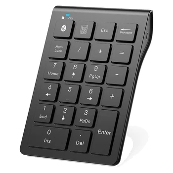 Bluetooth номер клавиатура 22-клавиши преносим тънък цифров подложка за лаптоп компютър, компютър, настолен компютър, бележник