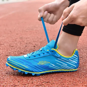 Най-продавани двойки Track Field Spikes Anti Slip Дамски спортни обувки Дизайнер Spike Running Shoe Най-високо качество Track Field Shoes