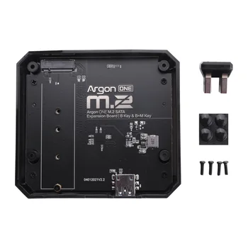 M.2 разширителна платка USB 3.0 към M.2 SATA SSD адаптер за Raspberry Pi 4 Модел B база за аргон ONE V2 / M.2