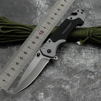 Нов джобен сгъваем къмпинг нож Преносим G10 дръжка оцеляване самозащита лов тактически ножове на открито EDC инструменти ножове