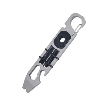 Интегриран многофункционален тресчот лост комбиниран инструмент гаечен ключ отвертка преносим инструмент