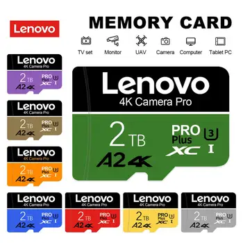 Оригинална мини SD карта на Lenovo 2TB карта с флаш памет 1TB Memoria Micro TF SD карта водоустойчива за телефонна камера Drone видео карта