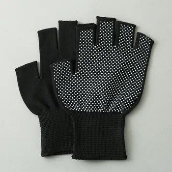 Унисекс анти-шокови тренировъчни ръкавици Неплъзгащи се фитнес ръкавици Мъже Жени Летни спортни ръкавици за езда на открито Ръкавица с половин пръст