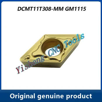 CNC Вмъкване на инструмент за струговане Оригинален DCMT DCMT11T308-MM GM1115 GS3115 GM3225 режещ инструмент Включително товари