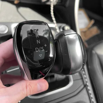 Автоматично копче за превключване на предавките DSG AT Бял LED електронен лост за превключване Хандбал за голф 6 7 Passat CC B7 Jetta Tiguan Touran