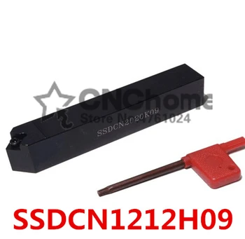 SSDCN1212H09 12 * 12 мм метален струг режещи инструменти струг машина CNC стругови инструменти Външен държач за инструменти за струговане S-тип SSDCN