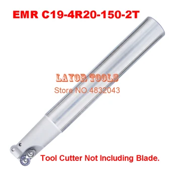  EMR C19-4R20-150-2T R4 индексируема крайна мелница, фрезов инструмент, R4 тороидален нож за фреза, 2F Dia 20mm RPMT0802MO фреза