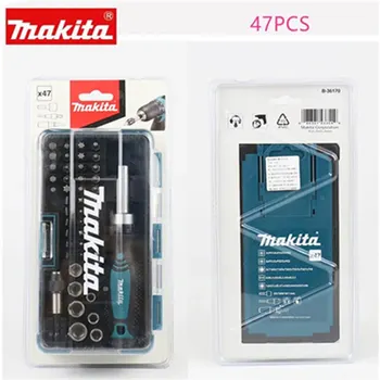 Makita B-36170 47 Комплект тресчотки и отвертки