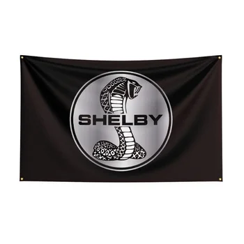 3X5Ft Shelbys състезателна кола флаг за декор 1