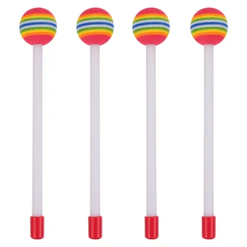 Lollipop Felt Drum Stick Деца Ударни Барабани Пяна Глава Ударни пръчки Детски музикални инструменти Барабани Примка Барабани