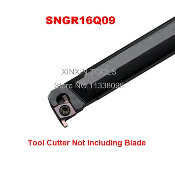 SNGR16Q09 Вътрешен жлеб завъртане струг пробивна бар държач инструмент за струг машина CNC рязане струговане инструмент притежателя S16Q-SNGR09