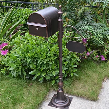 европейски стил Iron Villa пощенска кутия пощенска кутия пощенска кутия открит дъждоустойчив входяща поща