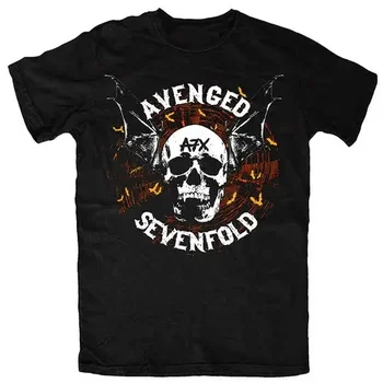 Avenged Sevenfold Heavy Mental Band T-Shirt Plus Size Men Women 100% Cotton Casual Streetwear O-Neck Oversized Unisex Tees