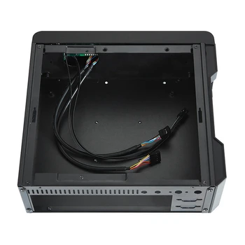 4X MX02 Мини ITX компютърна кутия HTPC Хост шаси USB2.0 ITX корпус Индустриално контролно шаси за офис бизнес