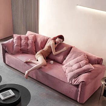 Дизайн хол дивани реколта секционни облегалка модерен хотел хол диван комплект модулна Meble Do Salonu мебели за дома
