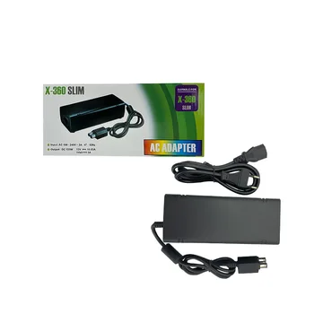 100 ~ 240V 135W захранване AC адаптер подмяна зарядно тухла с кабел автоматично напрежение нисък шум за Xbox 360 тънък конзола