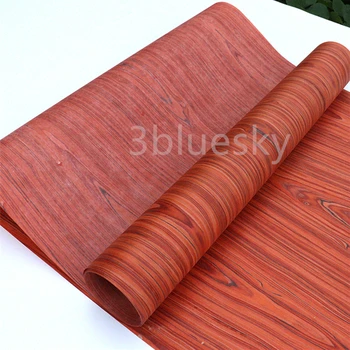Възстановен дървен фурнир Santos Rosewood Technology Дървен фурнир за мебелен стерео E.V. C / C Q / C Кармин червен