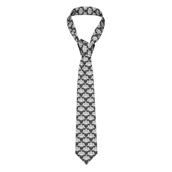 Мъжка вратовръзка тънък кльощава черна овца лицето вратовръзка мода вратовръзка свободен стил мъже вратовръзка парти сватба